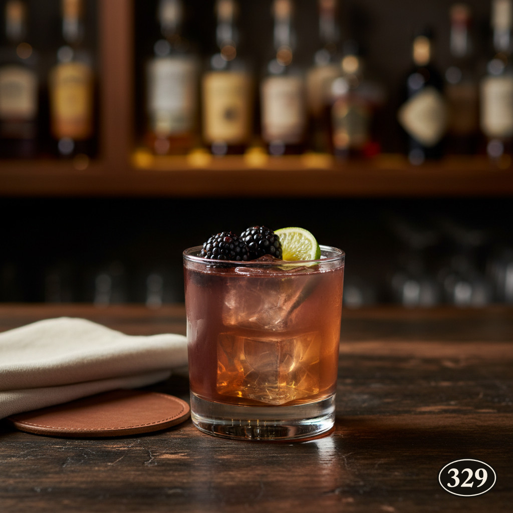 Blackberry Bourbon Sour